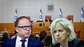 גליקמן ובהרב מיארה, צילום: יונתן זינדל/פלאש 90, חיים גולדברג/פלאש 90